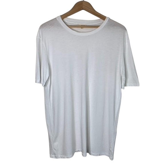 Aritzia Wilfred Free T-Shirt tee Short Sleeve Crewneck relaxed Cotton White XXS - Picture 1 of 16